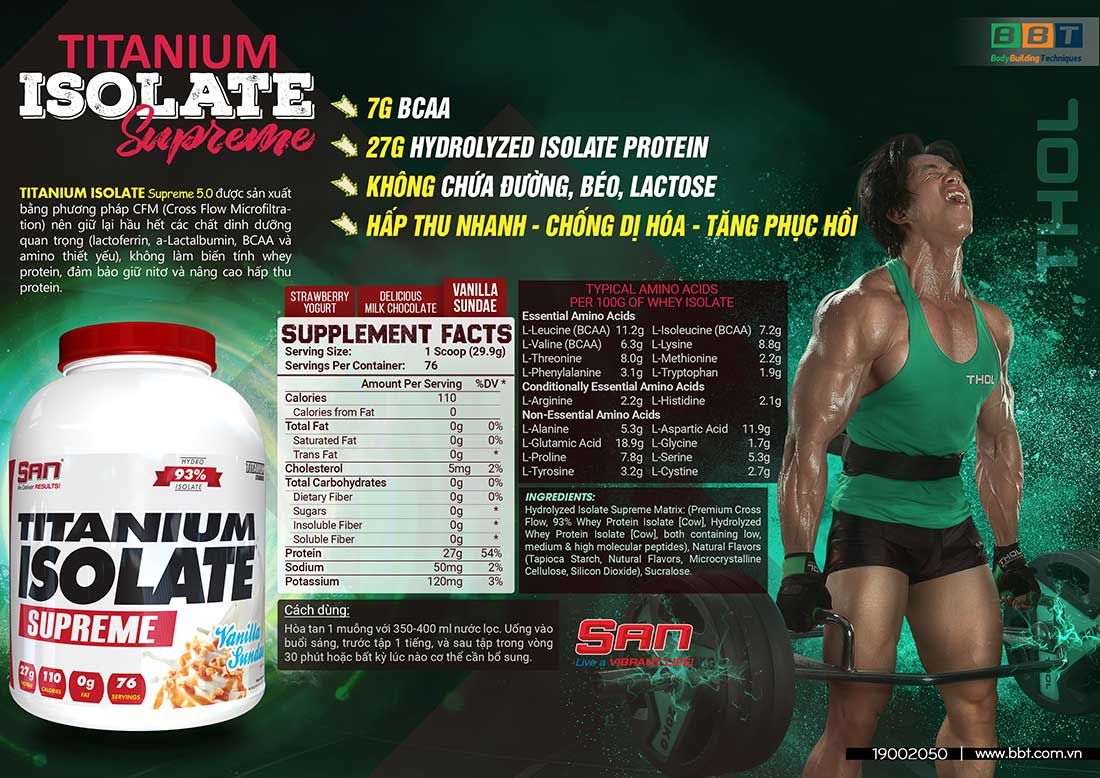 titanium-salesheet whey protein hydrolyzed