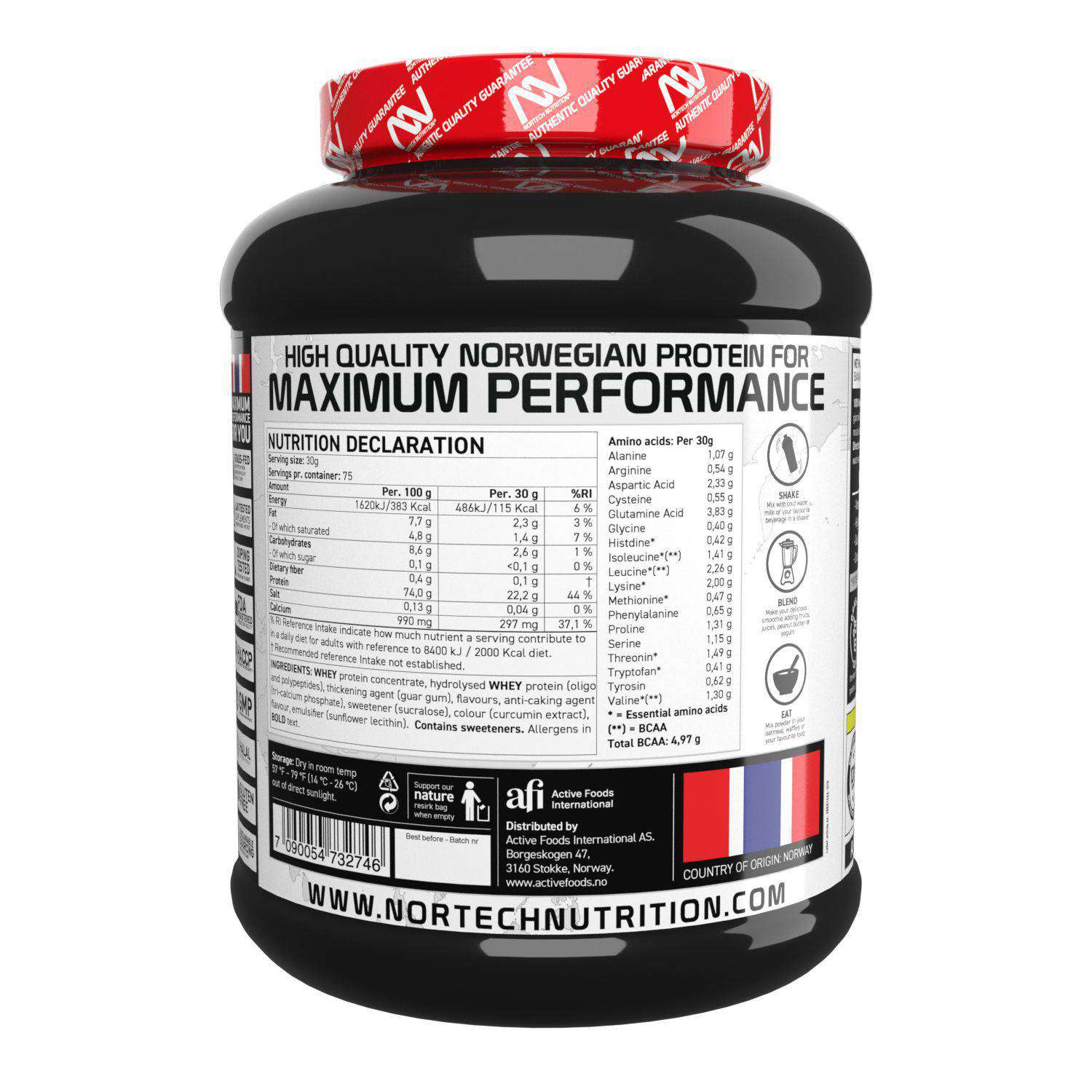 NORWEGIAN WHEY 8 NORWEGIAN WHEY