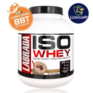 ISO Whey LABRADA - 100% Whey Protein Isolate Cao Cấp Nhãn Mới 2025